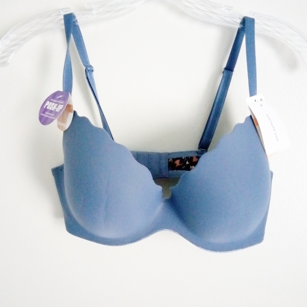 B.Tempt'd Blue Convertible Bra